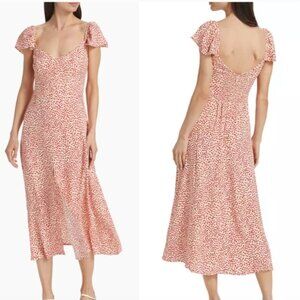 NWT - Reformation Baxley Midi Dress - Alma Floral
